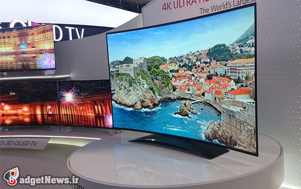 lg largest ultra hd curved oled tv