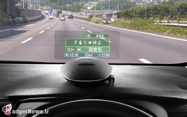 panasonic new HUD for car navigation systems