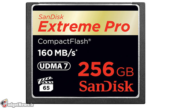 sandisk 256gb compactflash card