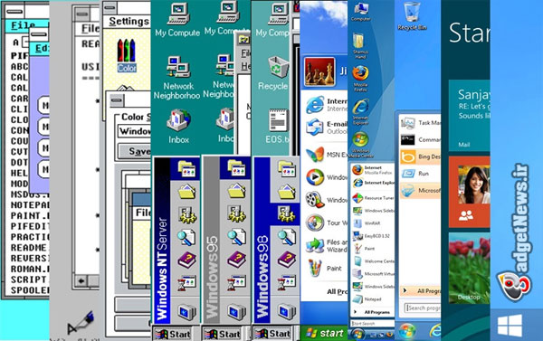 windows evolution