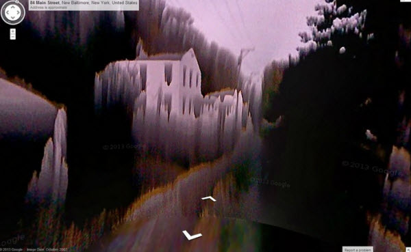 google street view scary pics