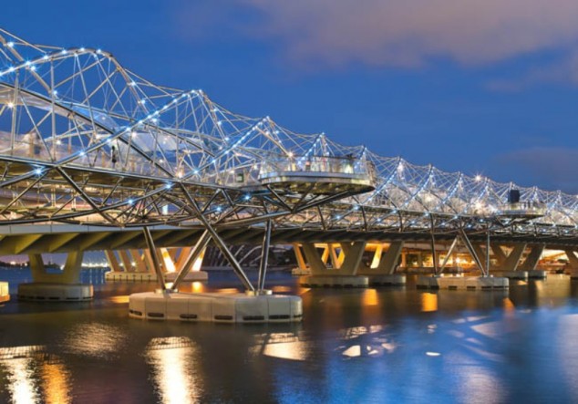 The Singapore Helix Bridge, Singapore