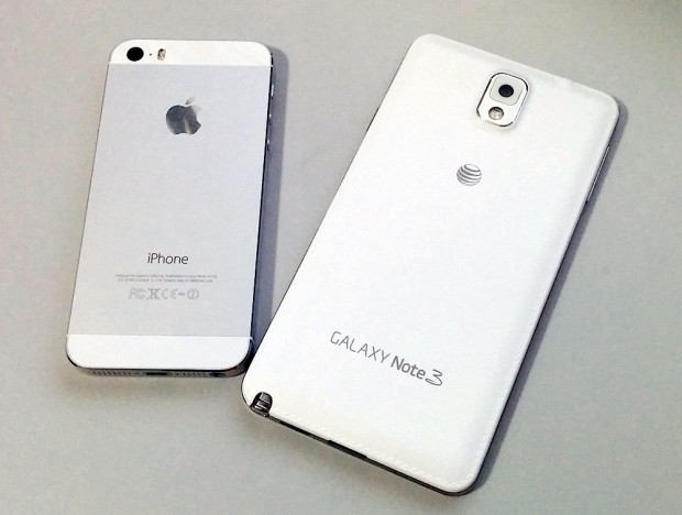 iphone 5s beats the galaxy note 3