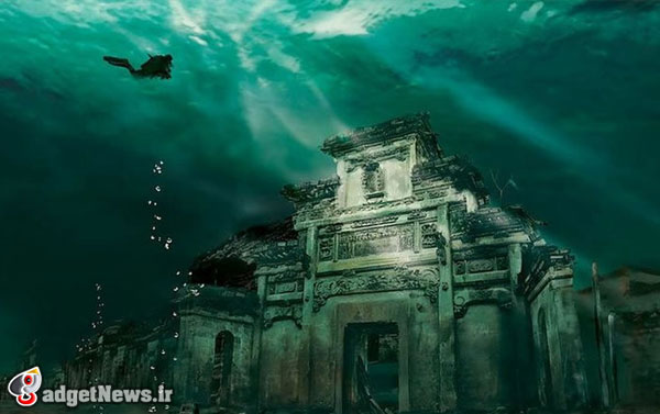 lost underwater city in china