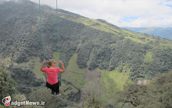 the wildest swing in your life in ecuador