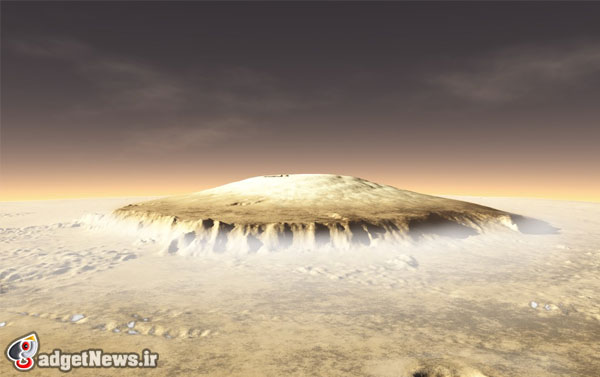 olympus mons giant mountain of mars