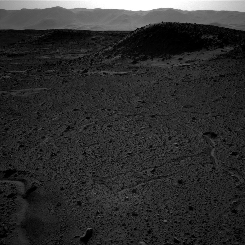 curiosity photo light seen on mars