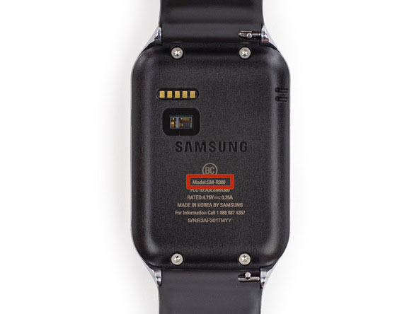 samsung gear 2 teardown