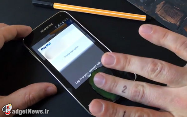 galaxy s5 fingerprint reader spoof