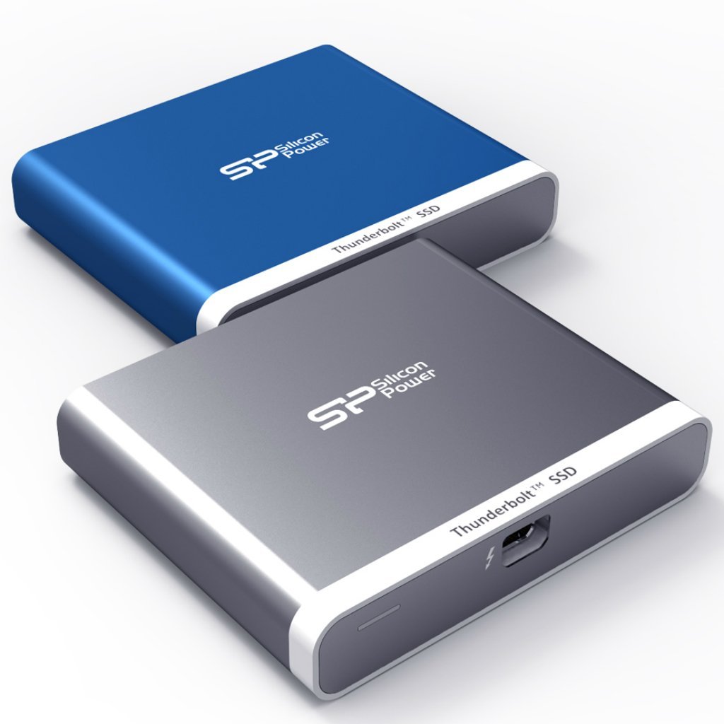 silicon power thunderbolt t11 portable external ssd