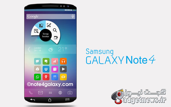 galaxy note 4 concept