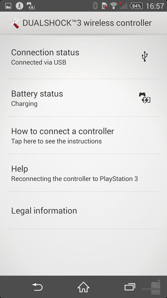 how to connect a PlayStation 3 controller to xperia smartphone