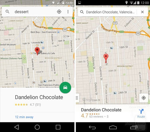 android l vs android kitKat