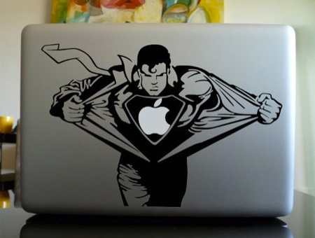 Superman MacBook Sticker
