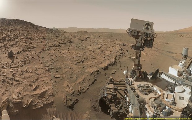جدیدترین عکس های کاوشگر ناسا از غروب خورشید در مریخ