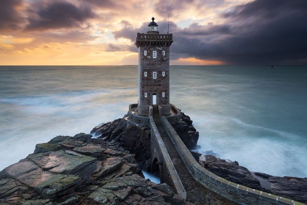 Kermorvan Lighthouse, Bretagne, France