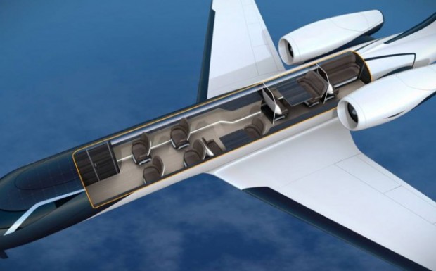 طراحی هواپیمای بدون سقف