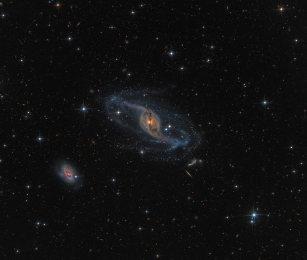 NGC 3718 در صورت فلکی دب اکبر