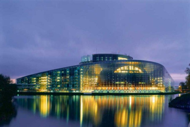  ساختمان پارلمان اروپا (استراسبورگ، فرانسه)