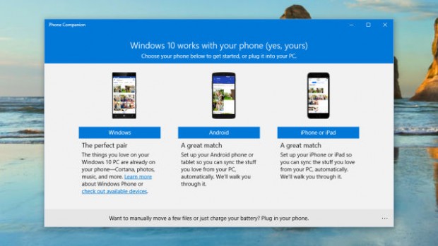 Set up Windows to work with iOS and Android