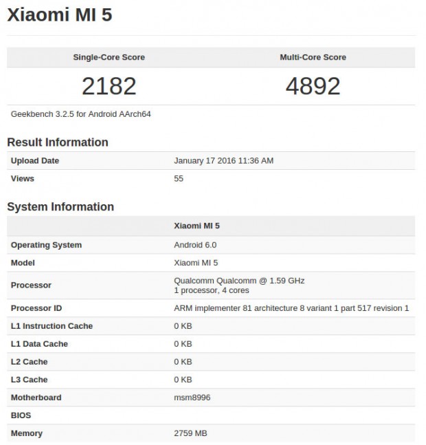 Xiaomi-Mi5-GeekBench