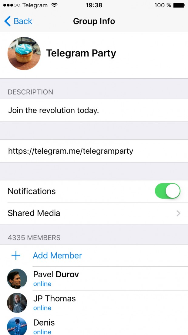 دانلود نسخه جدید اپلیکیشن تلگرام، Telegram 3.7.0 و معرفی تمامی تغییرات آپدیت جدید ۲