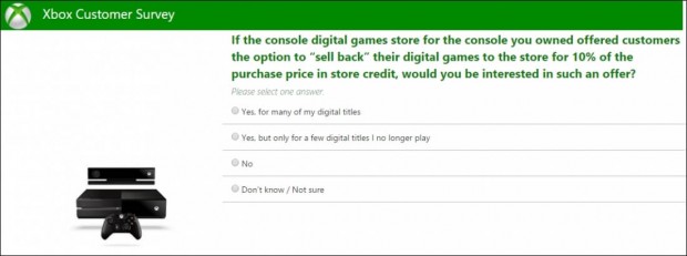مایکروسافت می‌پرسد آیا حاضرید بازی که دیجیتالی خود را به ۱۰ درصد مبلغی که پرداخته اید بفروشید؟ ۱