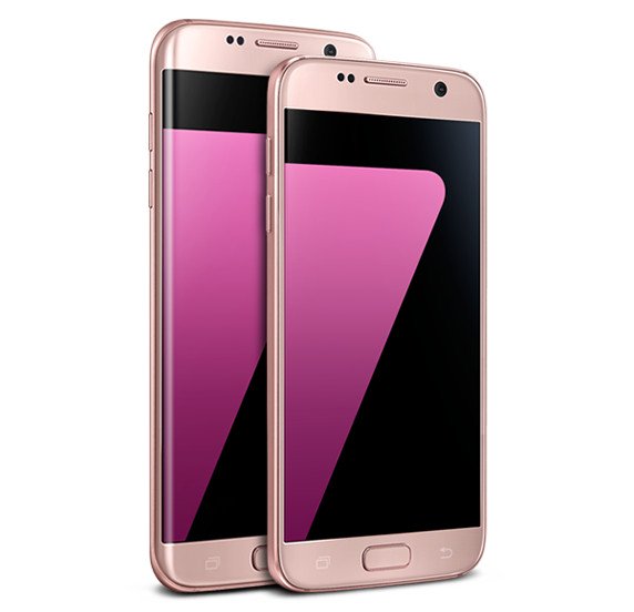 T-Mobile نسخه‌ی صورتی گلکسی اس ۷ و اس ۷ اج را در اروپا عرضه میکند