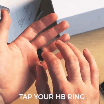 حلقه HB rings اجازه می‌دهد که ضربان قلب معشوق خود را از راه دور حس کنید!