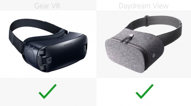 مقایسه سامسونگ Gear VR با گوگل Daydream View