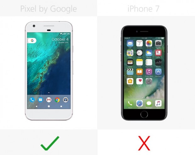 مقایسه گوگل پیکسل و آیفون 7 ؛ برندگان جنجال سامسونگ در برابر هم