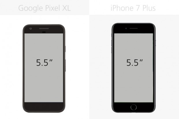 مقایسه گوگل پیکسل ایکس ال و آیفون 7 پلاس