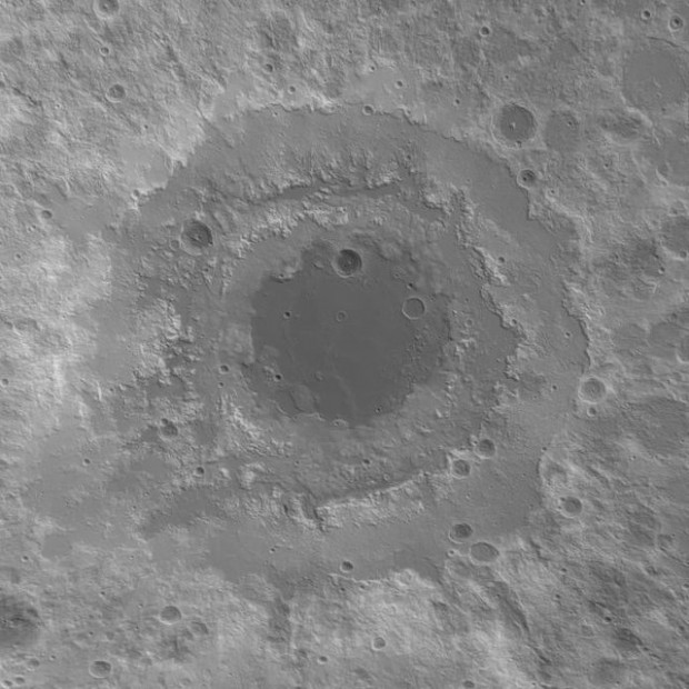 حلقه های روی سطح ماه