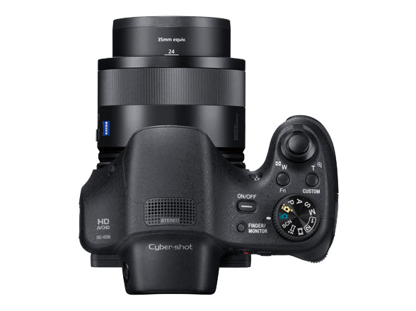 عرضه‌ی دوربین Cyber-shot HX350 super zoom سونی با زوم اپتیکال ۵۰ برابر