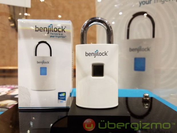 قفل BenjiLock از اثر انگشت برای تایید هویت کاربران استفاده می‌کند
