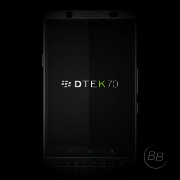 رندرهای جدیدی از بلک بری مرکوری لو رفت؛ این گوشی مدل DTEK70 خواهد بود؟