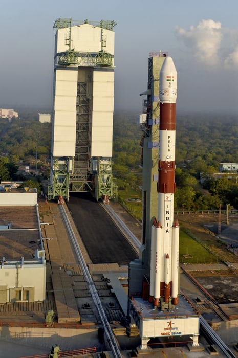 ارسال ماهواره توسط هند