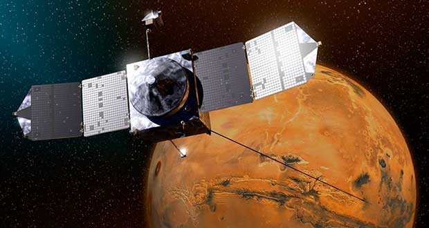 خطر برخورد ماهواره MAVEN مریخ با قمر فوبوس