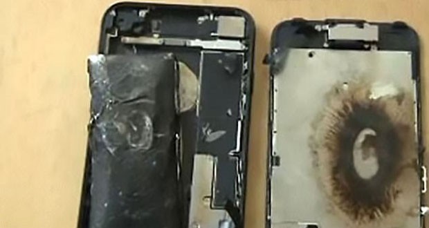 باتری، مقصر اصلی انفجار یک آیفون 7 در کشور چین!