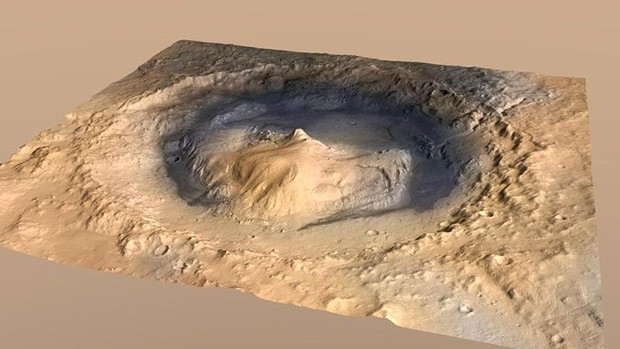 دریاچه باستانی در مریخ
