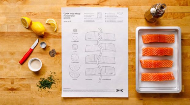 کتاب آشپزی شرکت IKEA