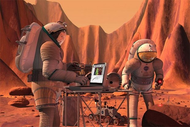برده داری ناسا در مریخ