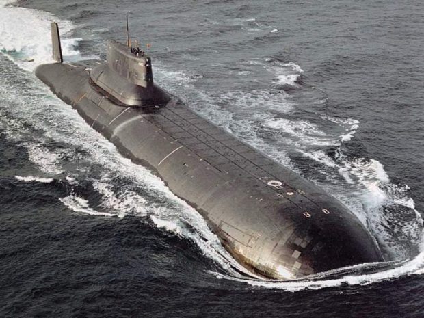زیردریایی کلاس تایفون روسیه