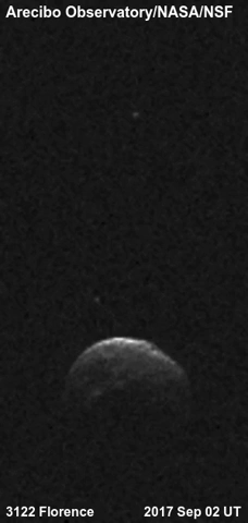 اشیای مرموز در مدار سیارک فلورنس