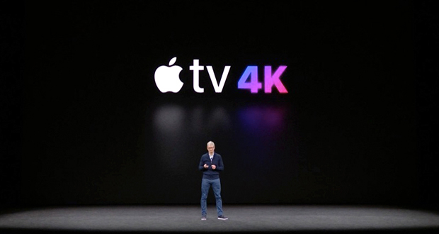 تلویزیون اپل تی وی 4K با پشتیبانی از تکنولوژی HDR معرفی شد