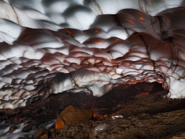 غارهای یخی، روسیه