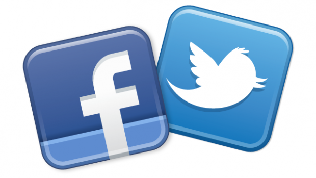 فیس بوک و توییتر