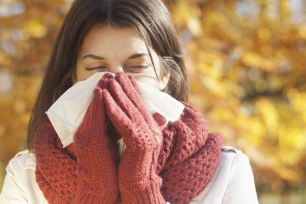 ابتلا به بیماری سرماخوردگی
