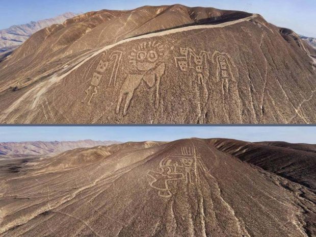 بخش جدیدی از نقاشی‌های صحرایی چند هزار ساله خطوط نازکا کشف شد