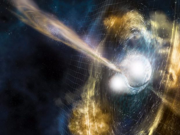 سیگنال موجودات فضایی از طریق برخورد ستاره های نوترونی به ما خواهد رسید!